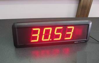 ArturoLudwig Timer Elettronico E Cronometro con Display Grande sulla Facciata in Alluminio Nero by 