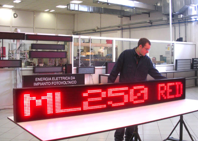 moving message led display