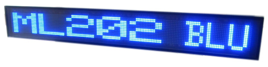 Scrolling message led display superbright