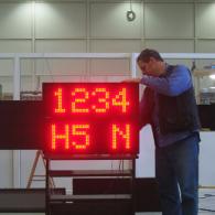 Takt time led display, profinet interface