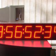 Cronometro gigante CR15-8 per industrie ore minuti secondi centesimi