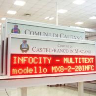 led display for city information