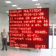 led display city information remote control GPRS