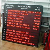 Display a led MX5-13-30 per stazione autobus