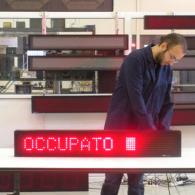 Display ML115C indicatore libero / occupato rosso con semaforo