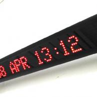 Led display monolinea per parete con messaggi scorrevoli variabili da PC o PLC