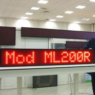 advertising led moving message