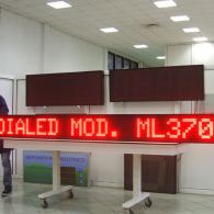 Led display rosso 370 cm con collegamento a PC tramite seriale RS485