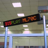 moving message led display 