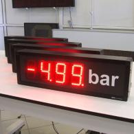 Tabellone numerico VS10-4 bar pressione ingresso binario BCH
