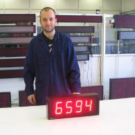 digital large led countdown