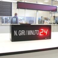 Display a led per per frequenza - giri al minuto