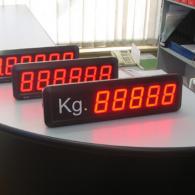 LED Display to weigh on bridge crane