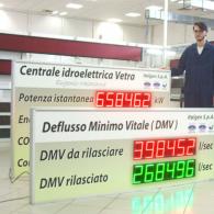 Display a led per monitoraggio impianti fotovoltaici