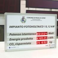 Display a led per monitoraggio impianti fotovoltaici