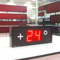 Temperature led display