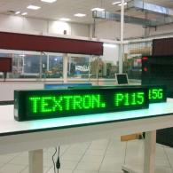 Indicatore elettronico led P115 verde con interfaccia profibus per siderurgia