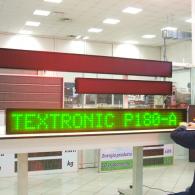 Display a led verde cm 180 con collegamento a PC o telecomando