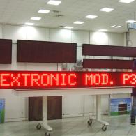 Industrial moving message led display, PLC interface