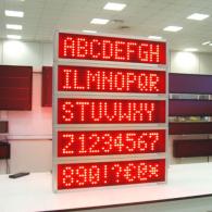 Display a led multiriga con interfaccia ethernet over TCP/IP