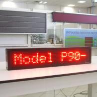 Display a led P90 profinet per monitoraggio allarmi e produzione industriale Italia