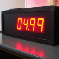 Display orologio digitale a led protezione IP65