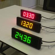 Display a led con orario aggiornato da server NTP