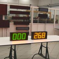 display led per temperatura forno interfaccia analogica 0-10V