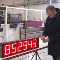 Large speed meter Display PLC Siemens