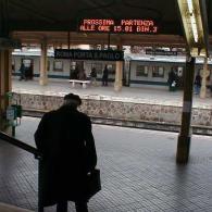 Display led Stazione Piramide di Roma a 2 righe per info viabilità e treni