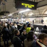 Led display per Metropolitana di Roma arrivo metro